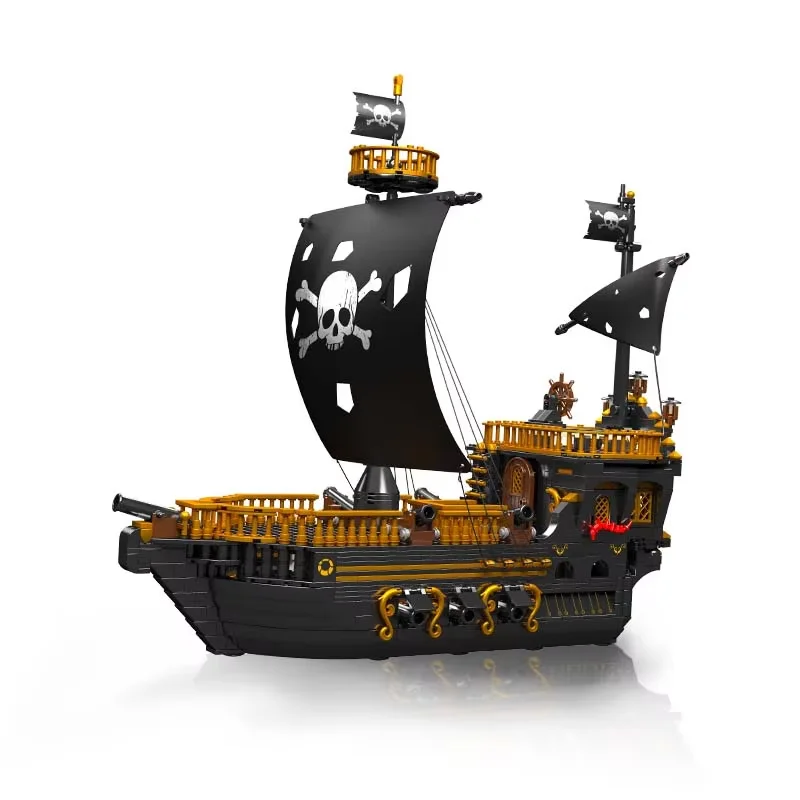 mould king brick sets13083 Pirate ship The GULL Seagull Creative Toys building block sets