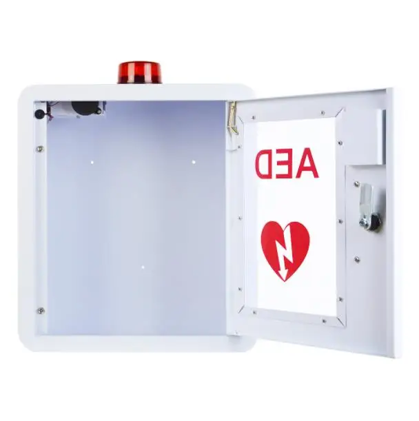 Medical First-aid Portable Aed Automated External Defibrillator Machine Cabinet Price
