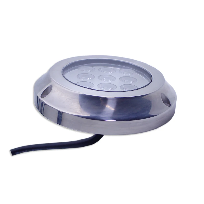 Boat Underwater Light IP68 Waterproof 12V 24V RGB Stainless Steel Marine Under Water Lights