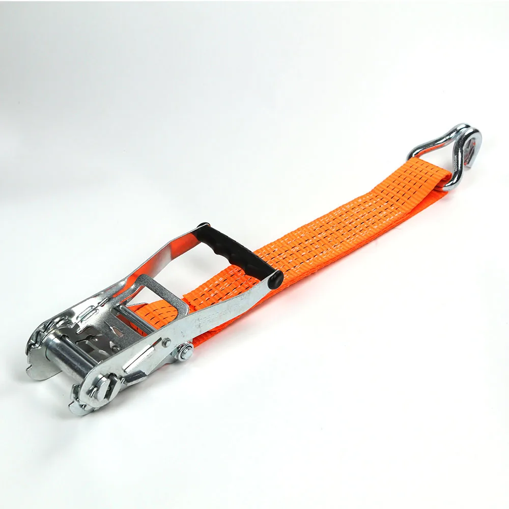 Ropenet  Factory Supply CE certified Truck Cargo lashing strap heavy duty ratchet tie down strap