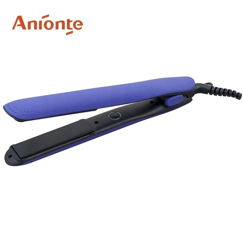 Custom Private Label Hair Straightener Wholesale Ceramic Flat Iron Free Spare Parts 1 YEAR Ceramic Coating Household LED