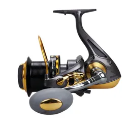 12+1 4.6:1Big Spool Capacity Gapless Sea Fishing Long Casting Spinning Fishing Reel Saltwater Fishing Reels