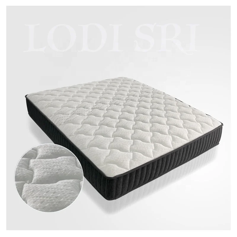 2022 hot selling compress luxury quality hotel zone bed  latex foam pocket coil spring unit mattress china