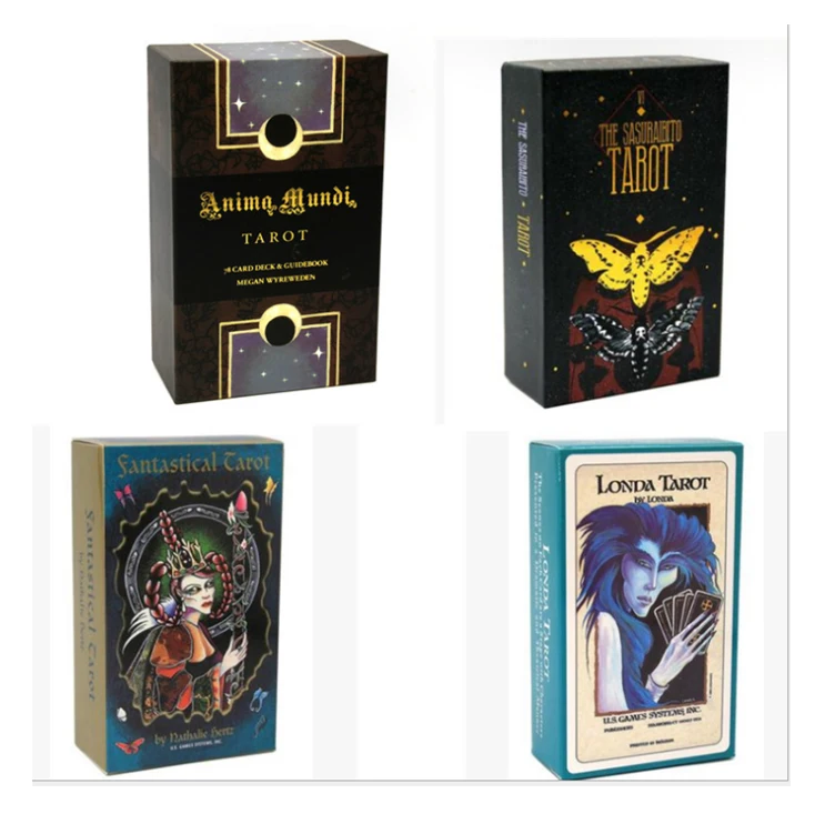 
Amazon hot-selling High-quality English version anima mundi tarot cards mondi tarot cards oracle divination cards 