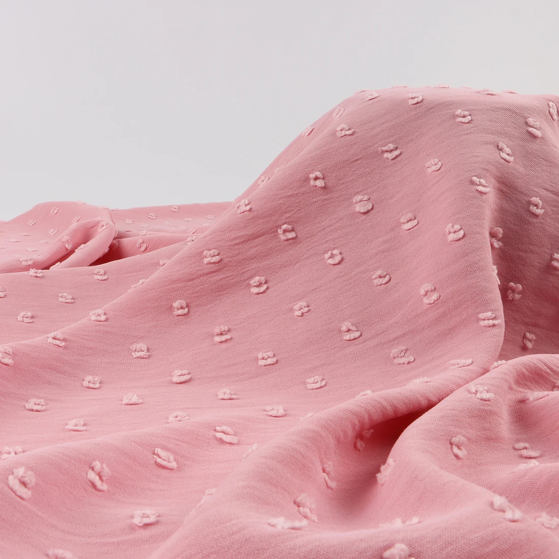 new product linen CEY 100% polyester 4way stretch dyed chiffon fabric air flow