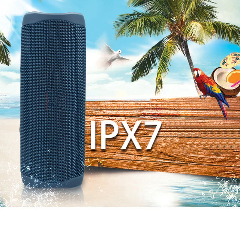 Flip5 Music Kaleidoscope Outdoor Portable Waterproof Sports Fitness Speaker Black Technology Series High Endurance TWS Speaker