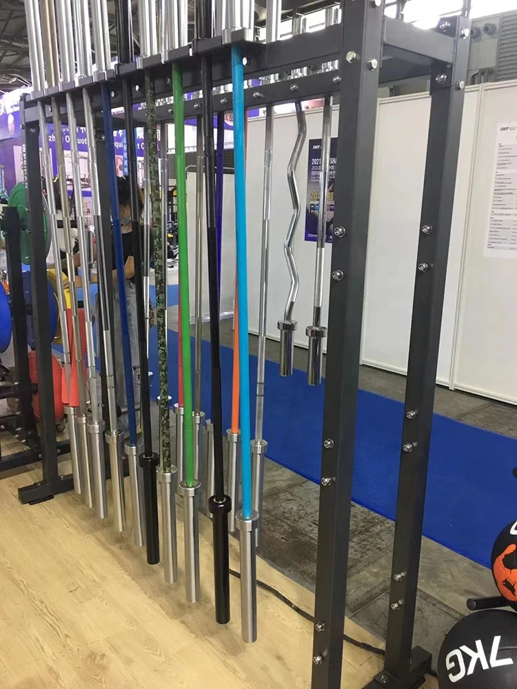 Powerman Fitness Free Weight Gym Equipment Powerlifting Weightlifting Weighted Barbell Bar