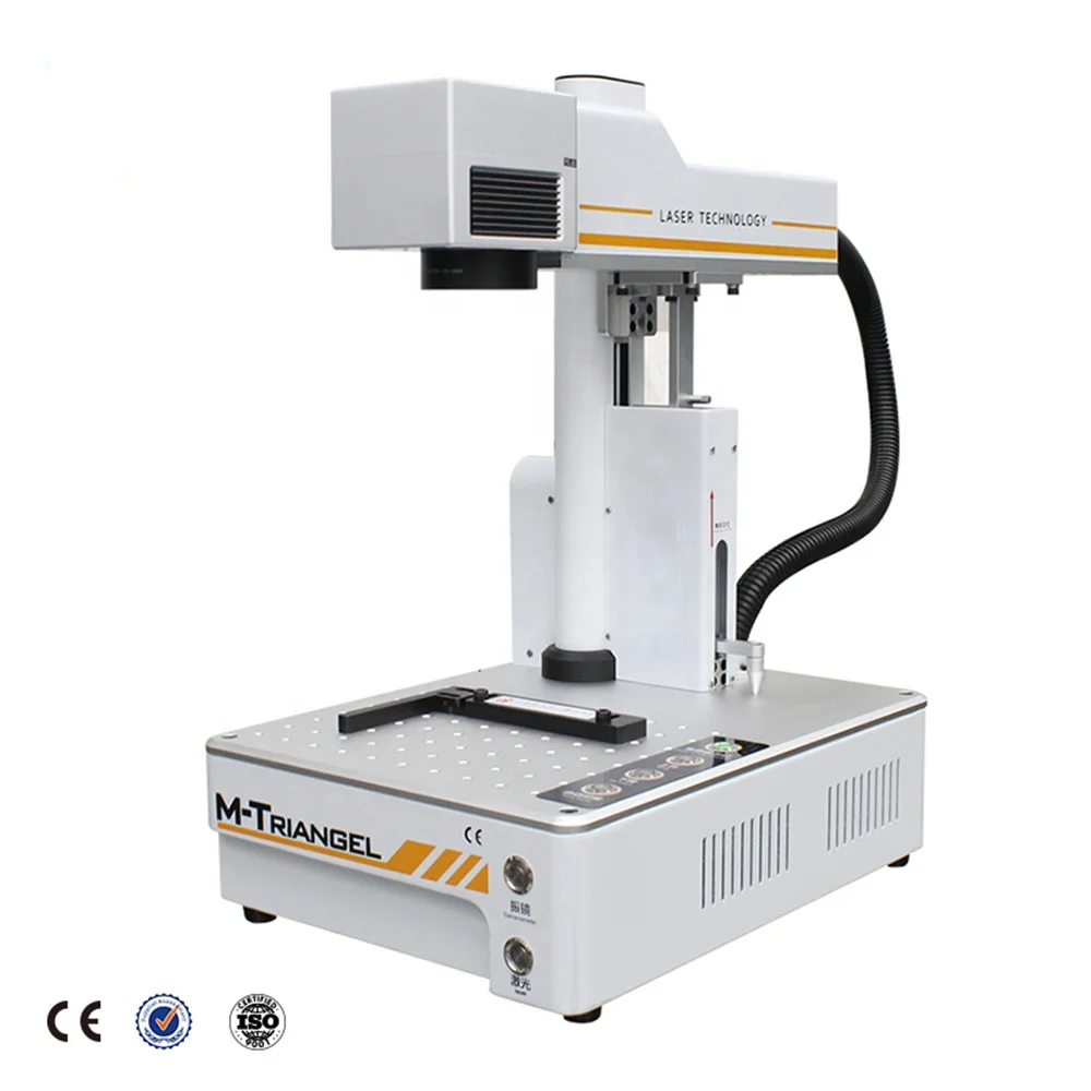 MG Ones Auto Focus Engraving Machine Fiber Laser for M obilePhone Back Glass Frame Separating Laser Engraving Machine