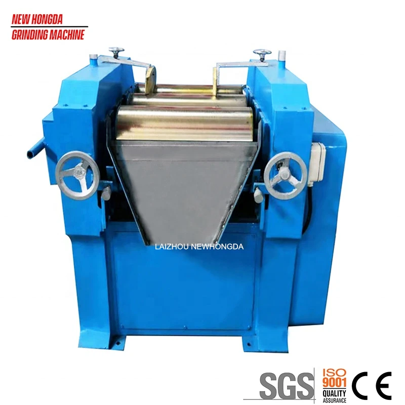 Three Roll Mills for rubber inks