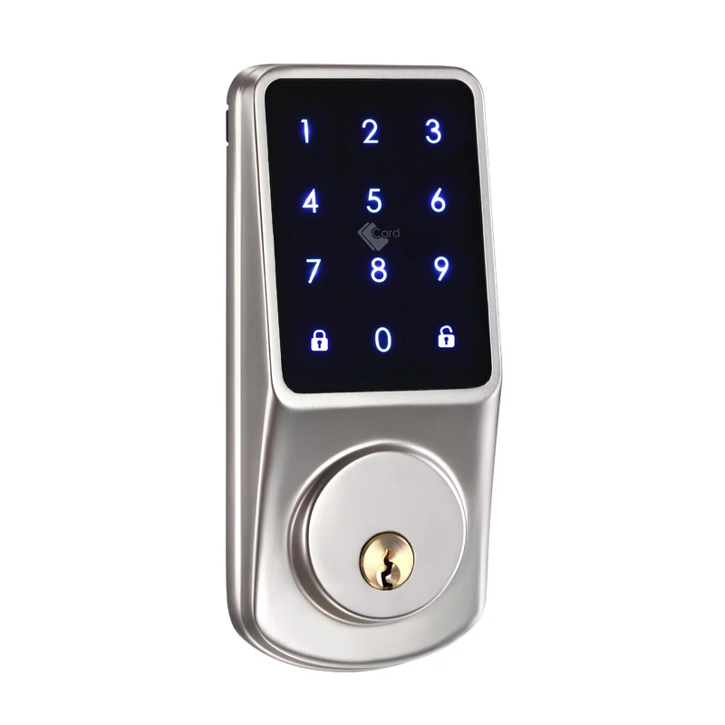 TTlock optional latest cylinder keyless electric tuya smart deadbolt door electronic lock