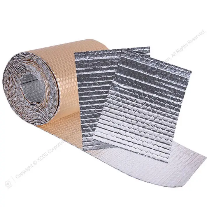Aluminum Bubble Foil Thermal Insulation Sheet Foam Insulation Board Environmental Building Bubble Isolation Material