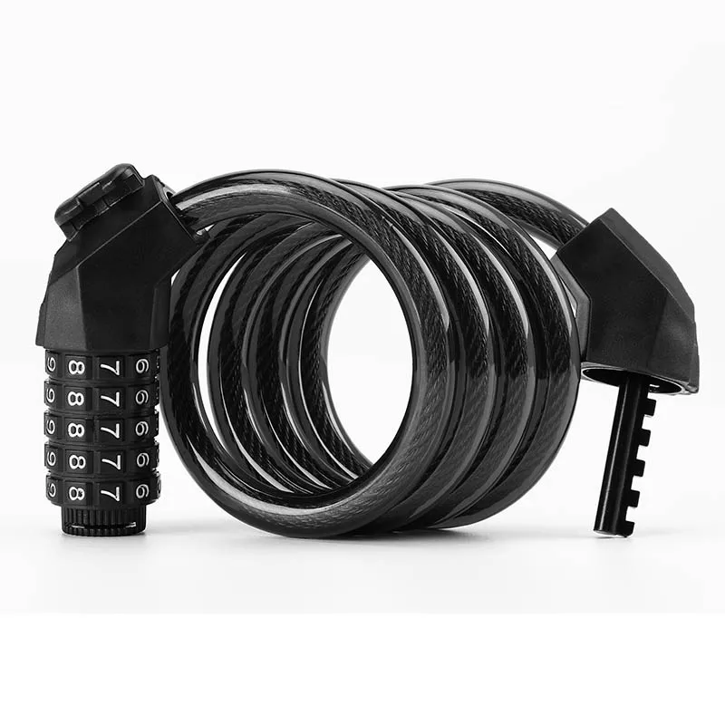 Bicycle Accessories Foldable Lock Mini Mountain Road Bike Combination Lock