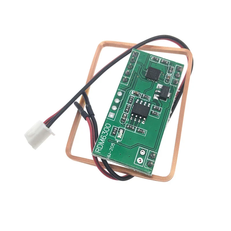  Модуль считывания RFID 125 кГц RDM6300 модуль ID-карт радиочастотный последовательный выход