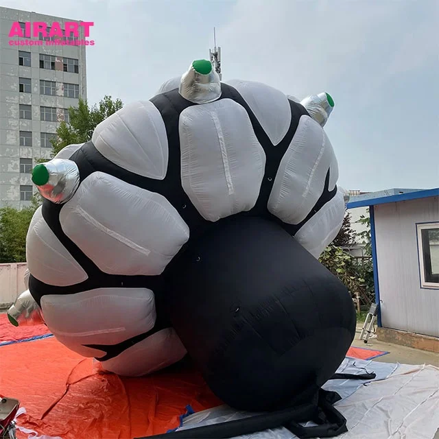 Outdoor Large Music Festival Stage Decoration Giant Inflatable Jellyfish Airart Customized Inflatable Decoration Jellyfish