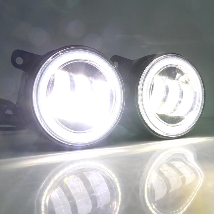 4 дюйма Автомобильный противотуманный свет DRL указатель поворота для honda светодиодные противотуманные фары дальнего света Ангел глаз