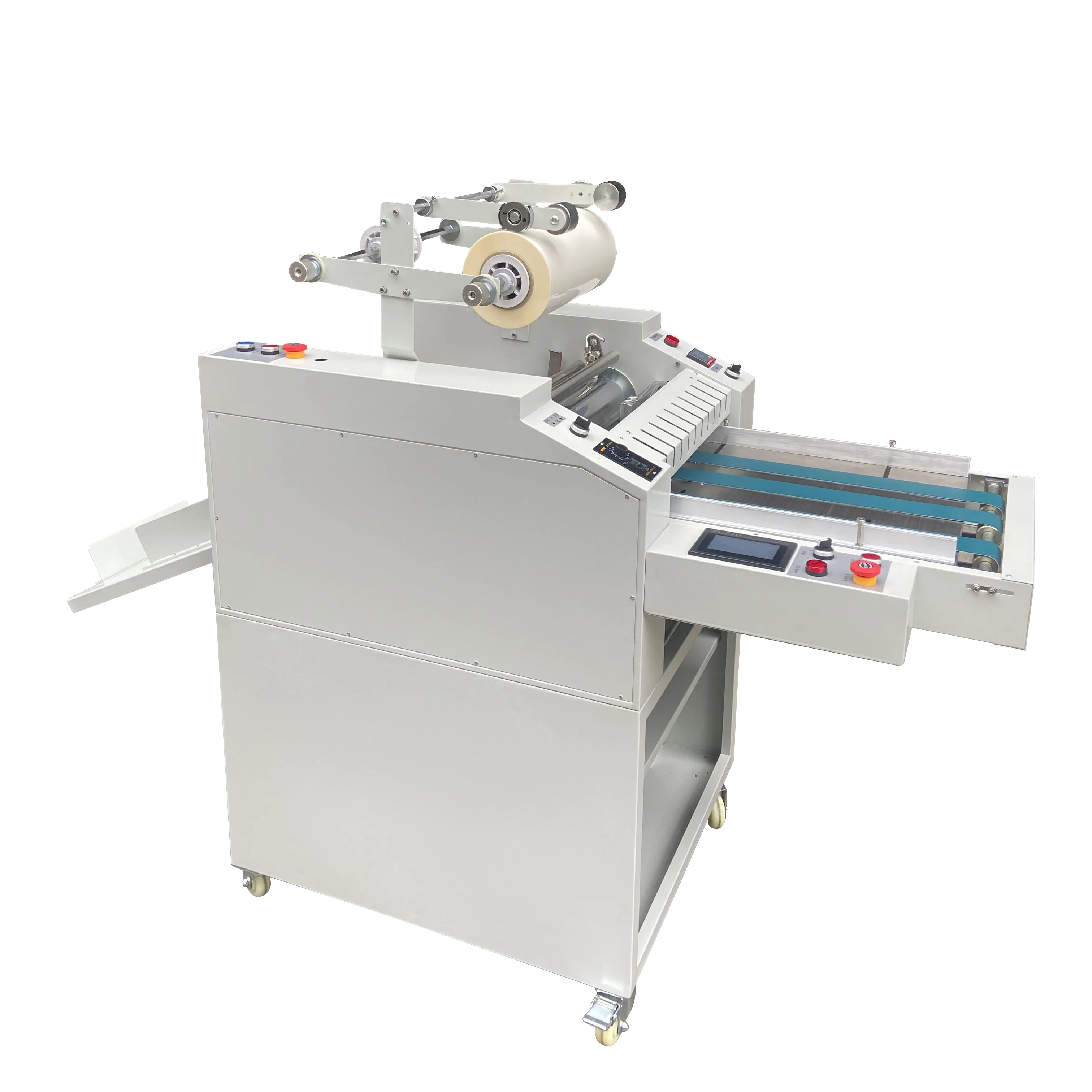 RL-390D digital fully automatic hot roll thermal laminating machine can double sides paper laminator for office