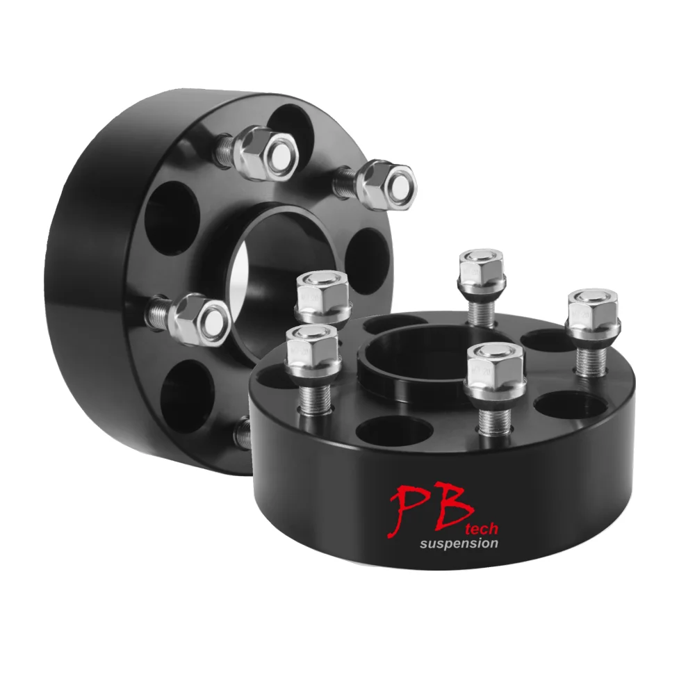Wheel Spacer Set Aluminum Wheel Spacer Pair WheelCentric Adapter 5x139.7 2 inch Thick  For 2010 Dodge Ram1500
