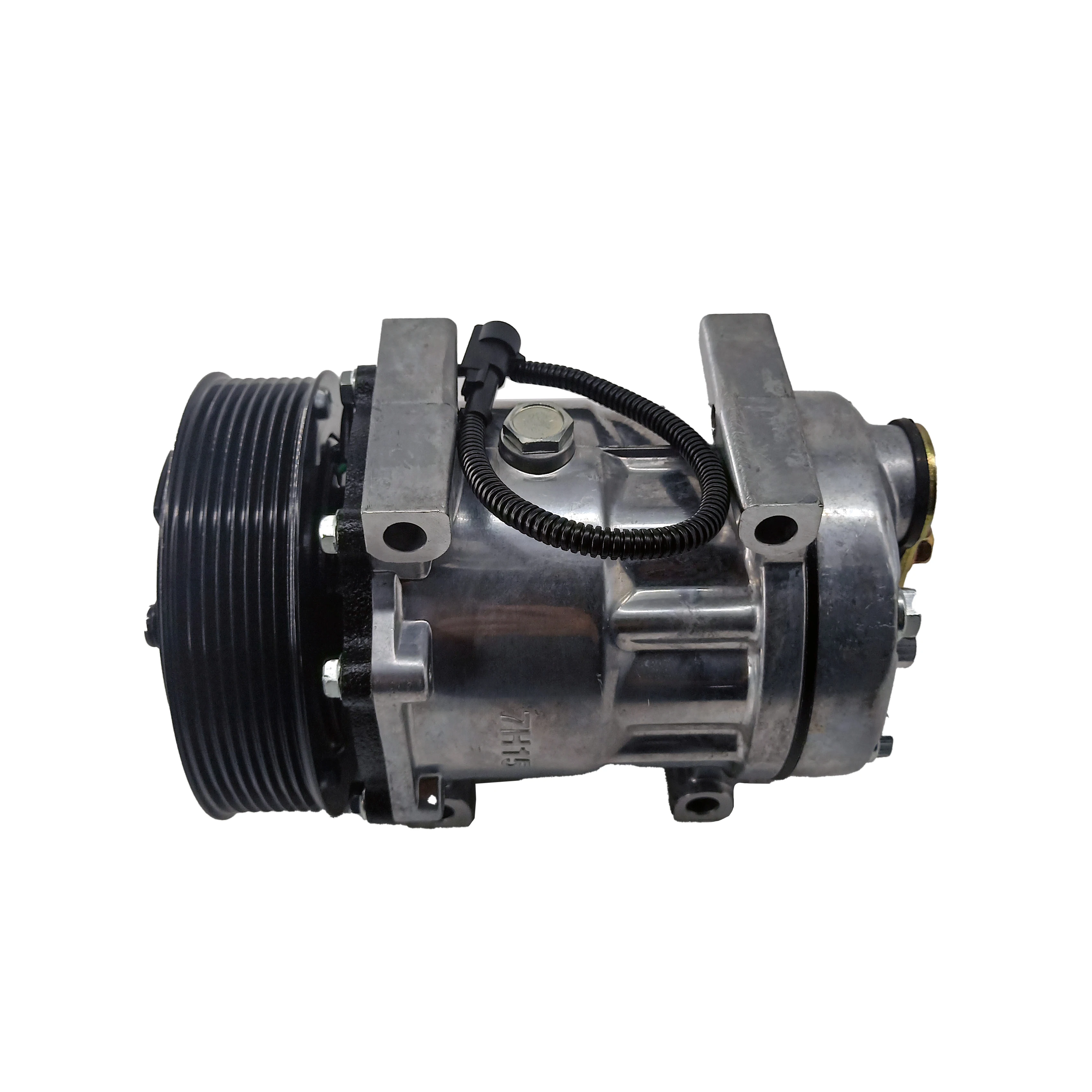 7H15 24V 8PK Air condiitioner Suitable for Dongfeng Six Automobile Chenglong H7  Air Conditioning Compressor