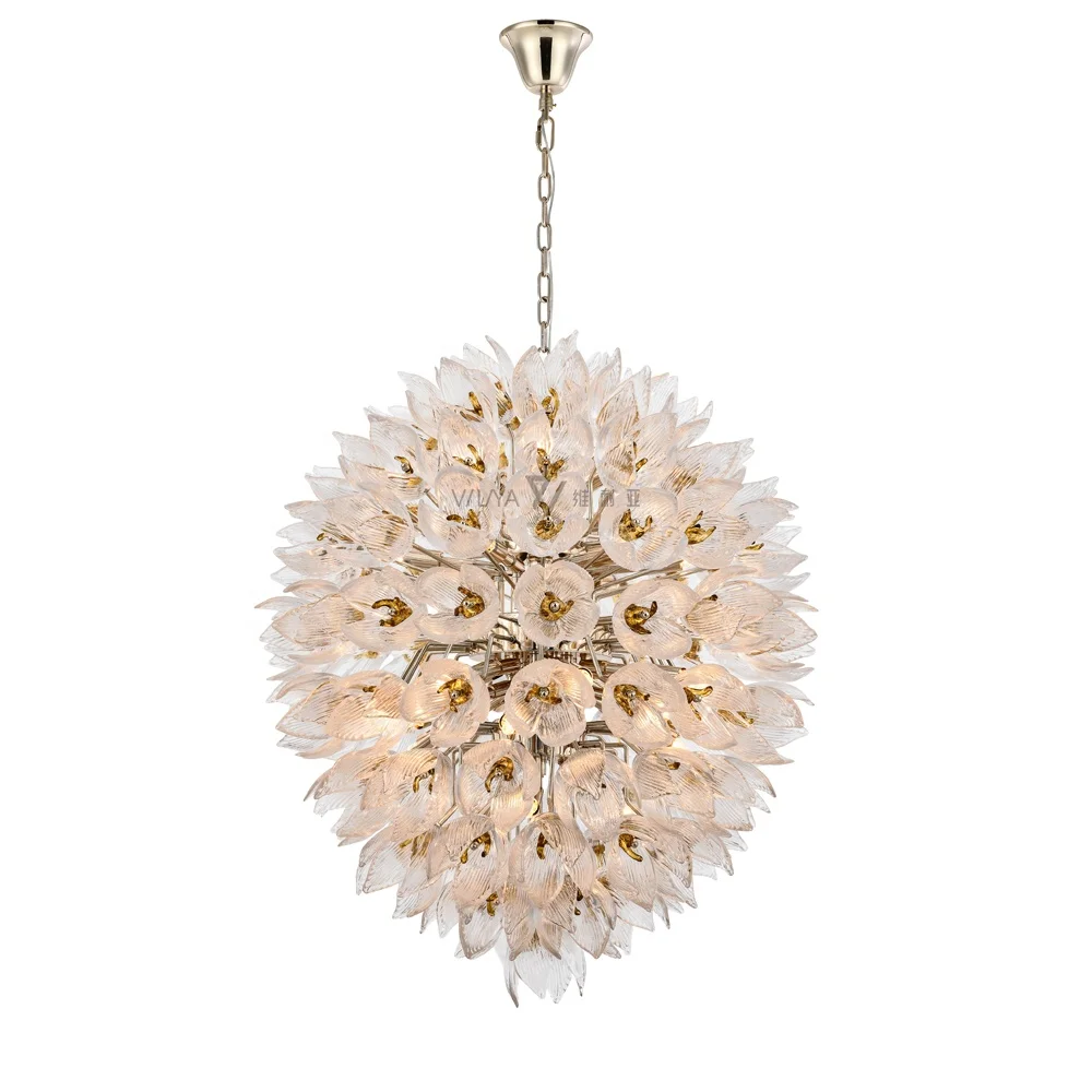 2024 NEW hanging crystal chandelier or chandelier luxury crystal designer pendant lighting,Hand-made glass chandelier