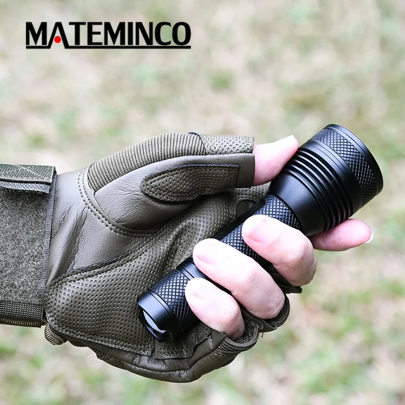 MATEMINCO X6s производитель профессиональный Nichia 219C высокояркий сенсорный светодиодный фонарик