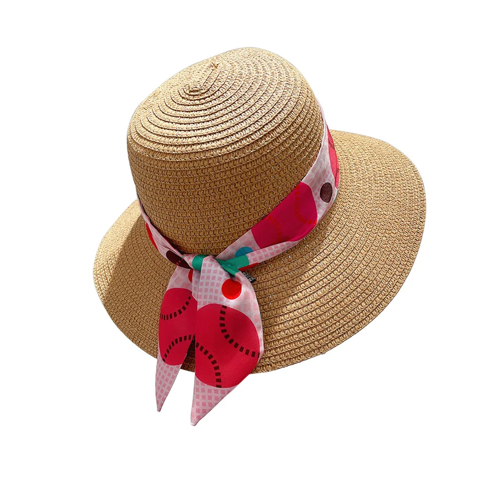 Multi Function Paisley and Dots Printing Narrow Long Small Scarf Bag Wrist Ribbon Hair Band Hair Scarves