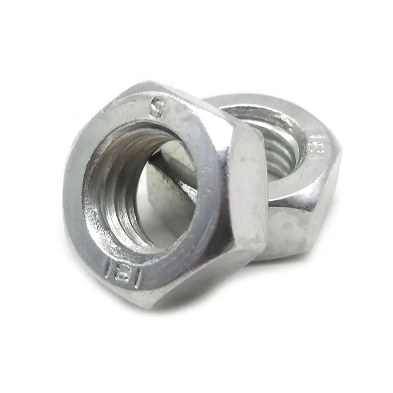 Manufacturer DIN934 Grade 8.8 Carbon Steel Hexagon Nut Black Finished Hex Nut