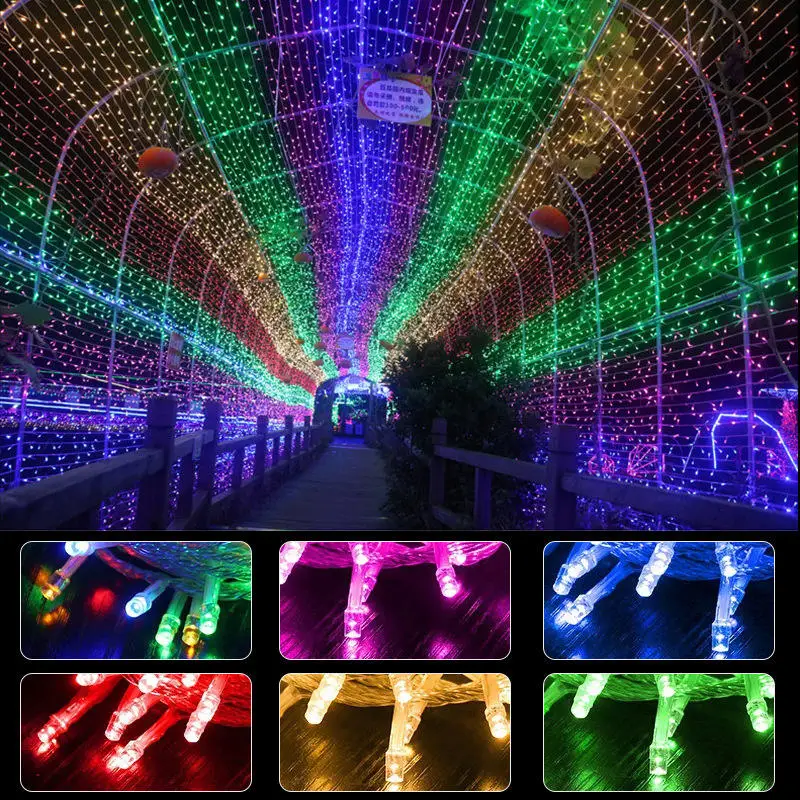 Outdoor Waterproof LED Christmas lights for interior and exterior decoration