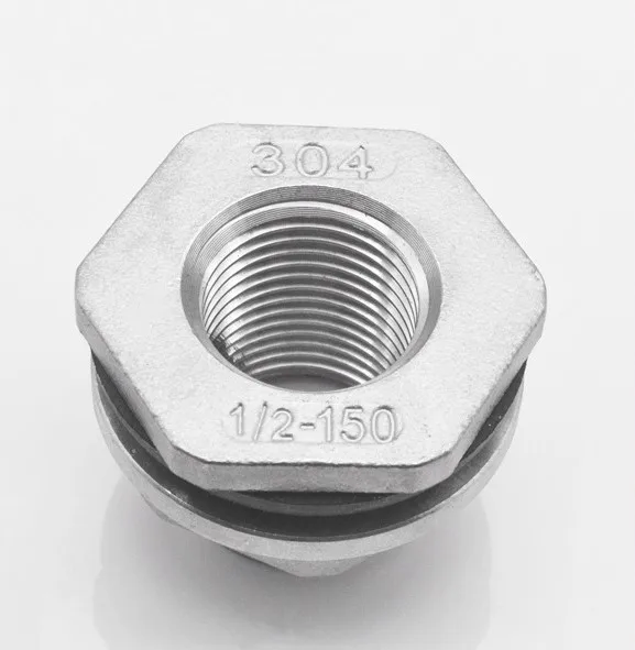 304 Stainless steel water tank joint inner and outer wire outlet accessories