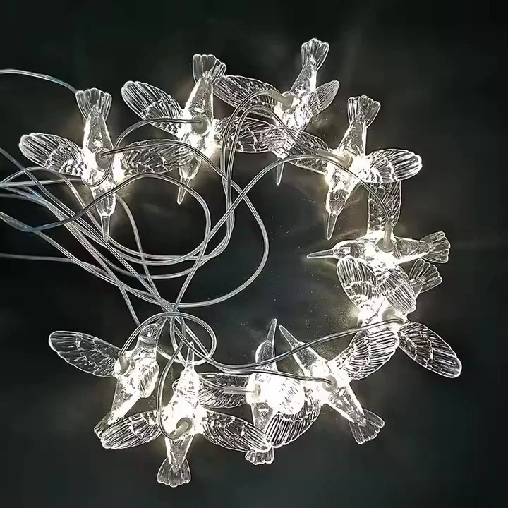 Factory wholesale new wedding props glow 10heads Little Swan transparent chandelier wedding stage venue layout decorative lights