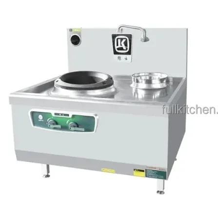 Stainless Steel Kitchen Equipment Chinese Wok 2 Burner For Commercial Cooking Gas Stove Chinese Gas Wok