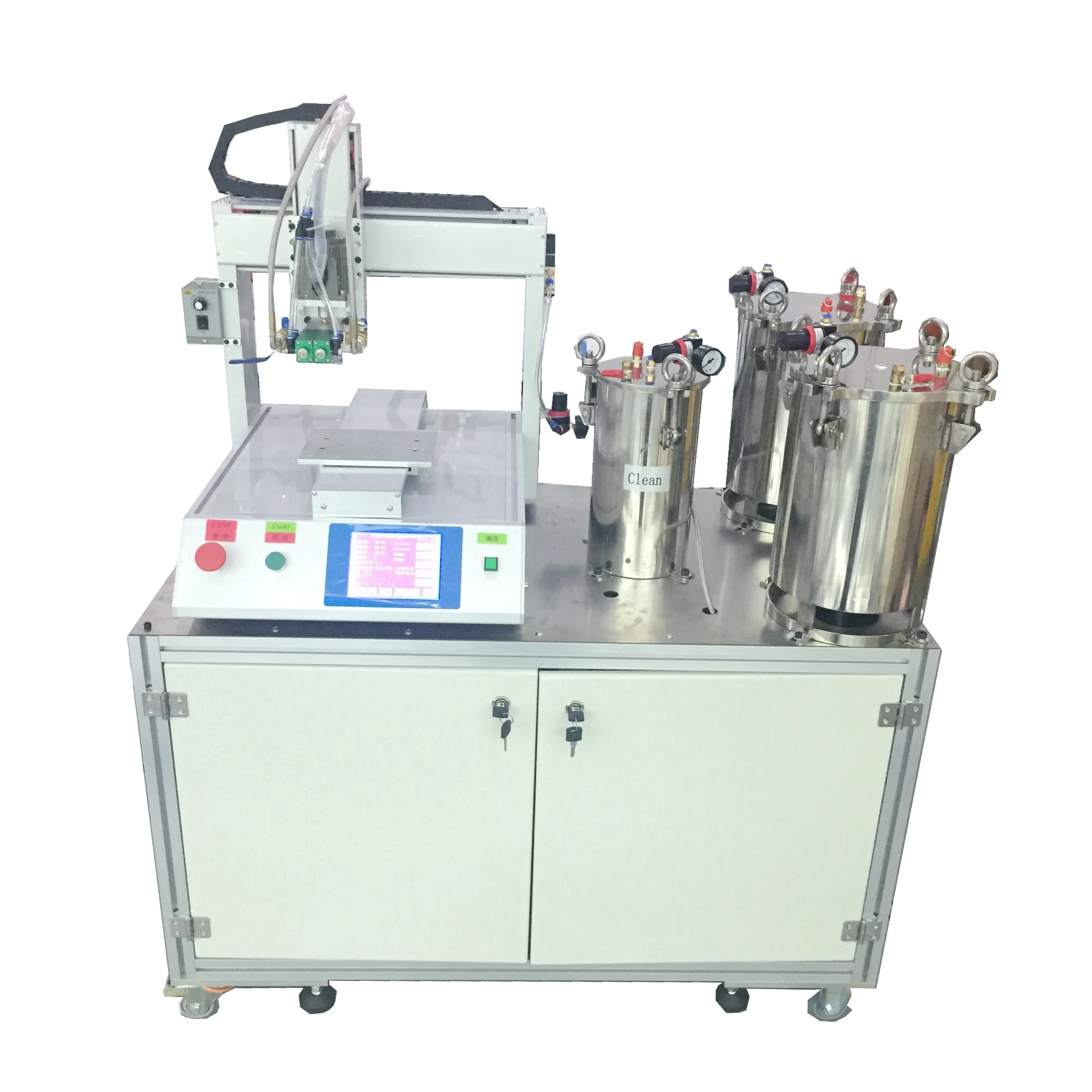 antomatic liquid dispenser dome epoxy resin application machine potting machine