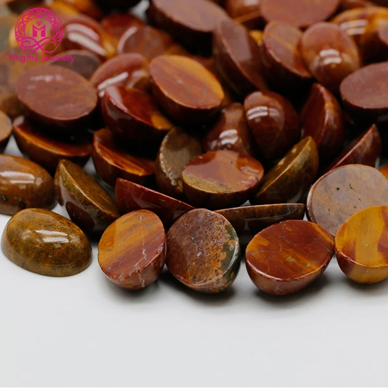 Wholesale Natural Fancy ocean Agate stone Polished Cabochons