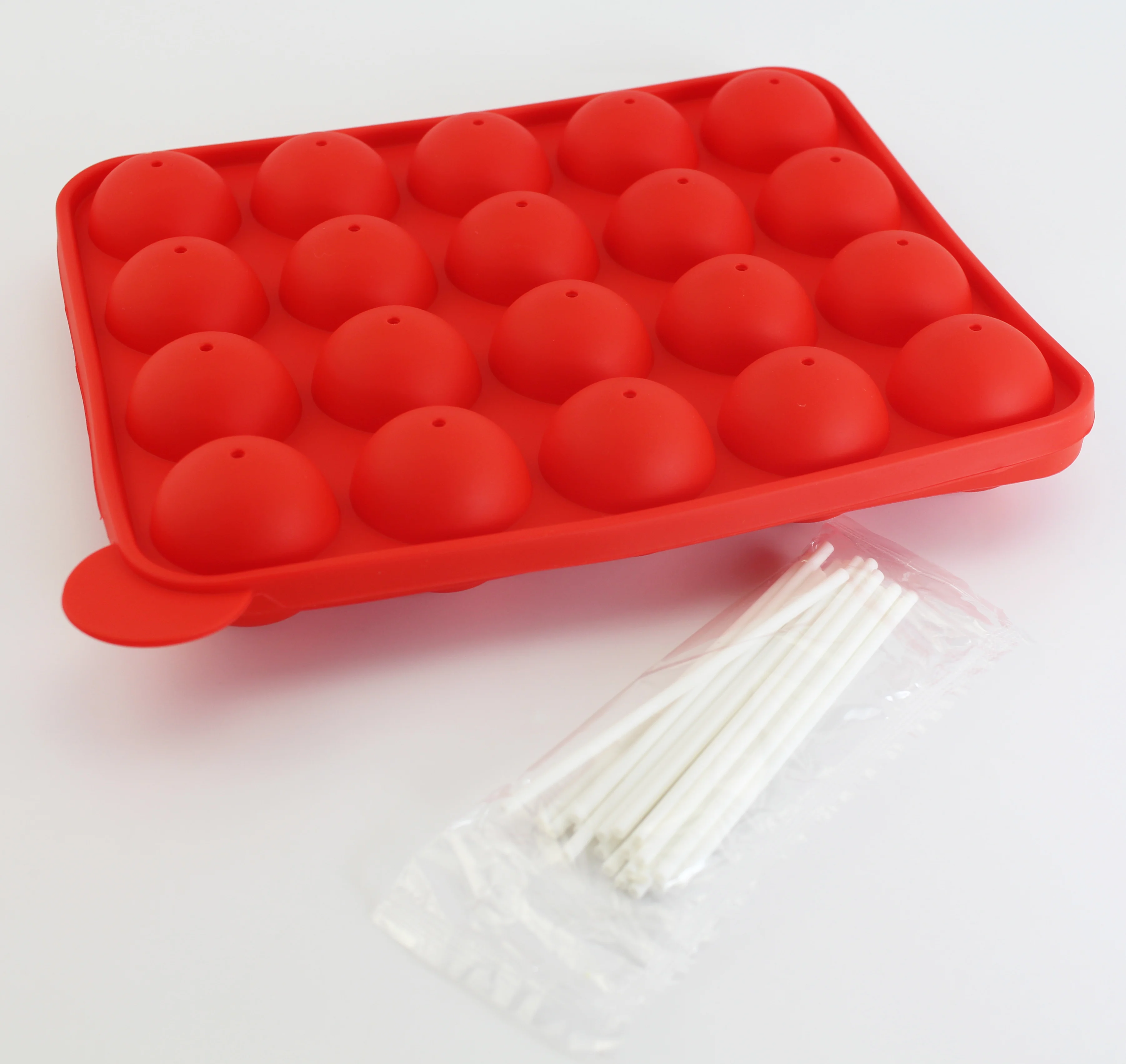 Customized Design Round Ball Shape Lollipop Shaker Mold