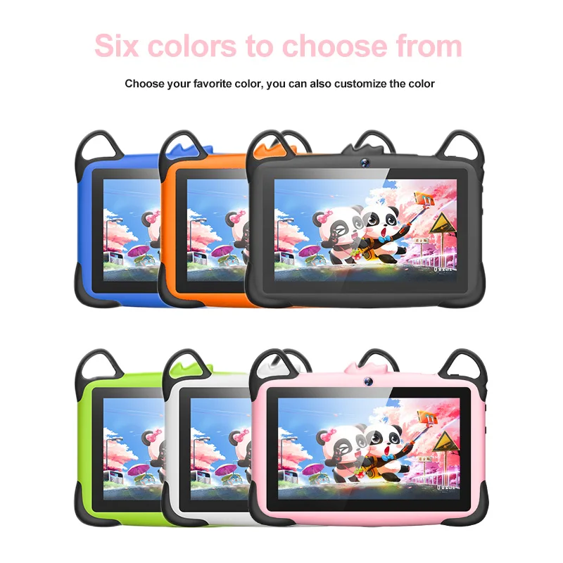 7.0 Inch Quad Core Kids Tablet PC 1gb+8gb Android 7 Iwawa Kids Children Educational Tablet with Learning Games Apps