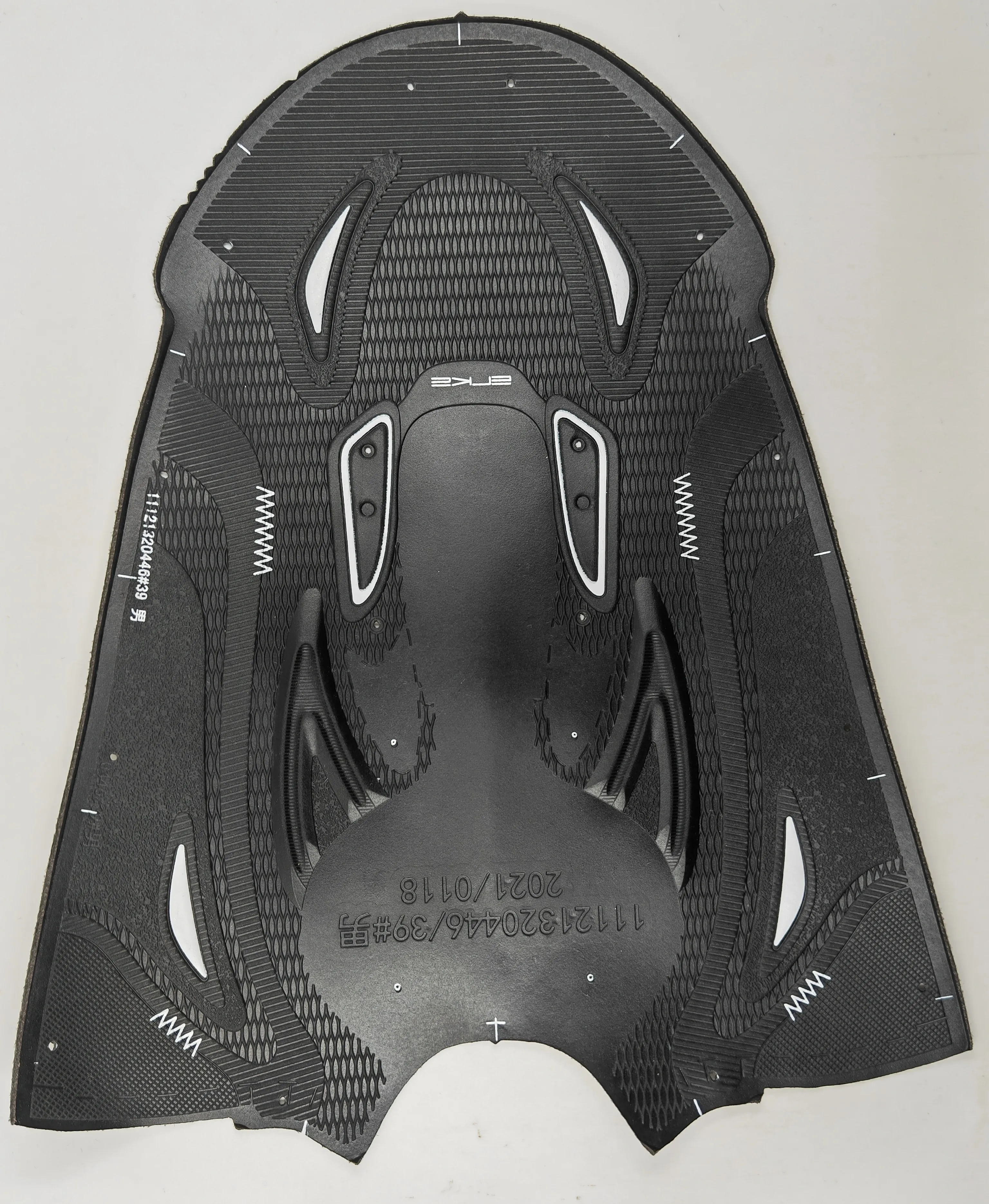 5D 4D 3D Semi finished Shoes Material Vamp Stretch Resistant Kpu Polyester Air Fabric Breathable Mesh For Casual Sport