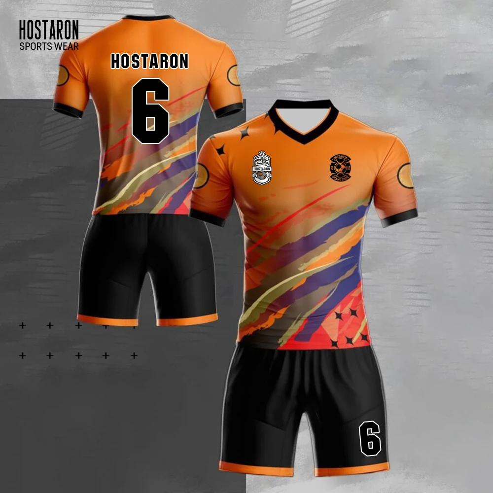 High quality best custom soccer jersey wholesale black football jersey wholesale blank football jerseys