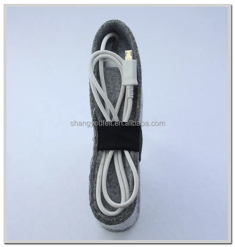 Hot Selling customized logo felt pencil bag Mobile phone bag pen case