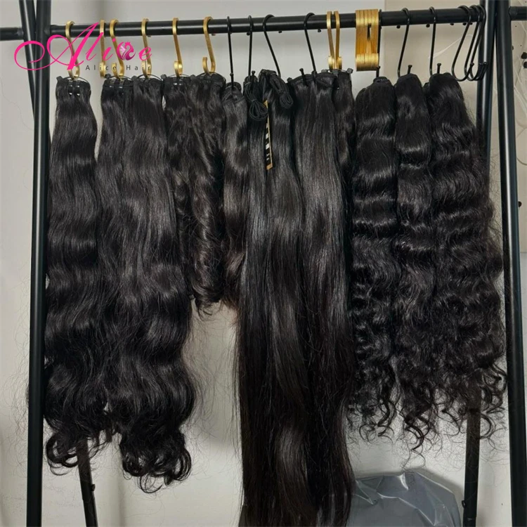 12A Grade Raw Vietnamese Raw Hair Wholesale Bundles Weft Bone Straight Top Quality Virgin Hair 100% Remy Hair Extensions