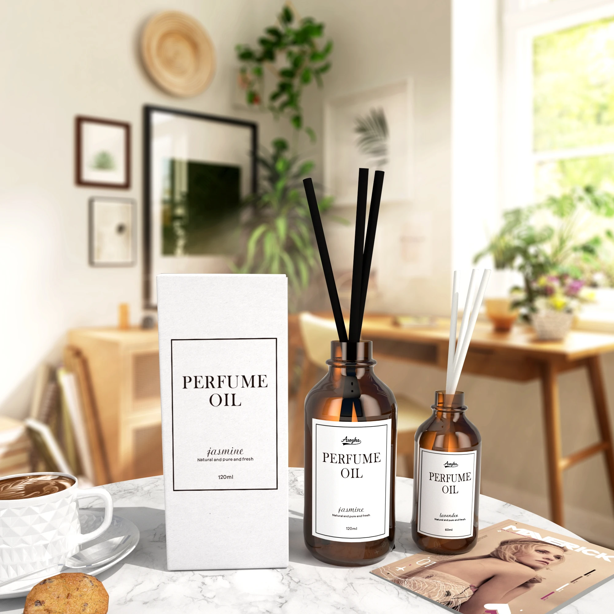 Wholesale Long Lasting Hotel Scent Rattan Stick Fragrance Oil For Home Office Air Fresh