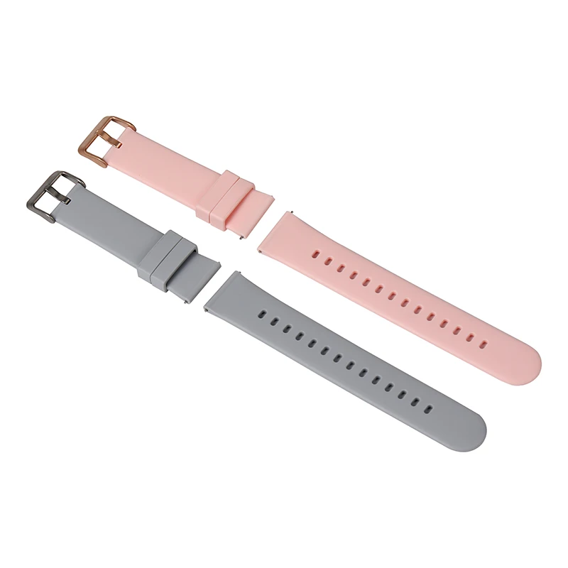 Лидер продаж 2021, Женский силиконовый резиновый ремешок, подходит для различных смарт-часов 22*20 мм