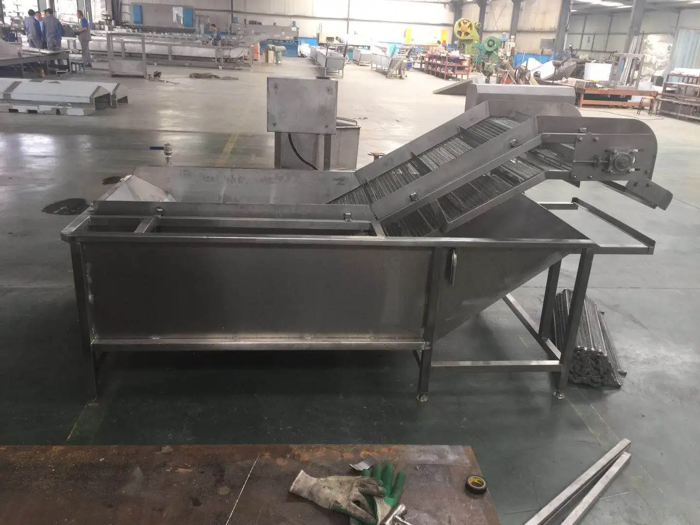 Vegetable and Fruit washing machine SPIRAL WASHING