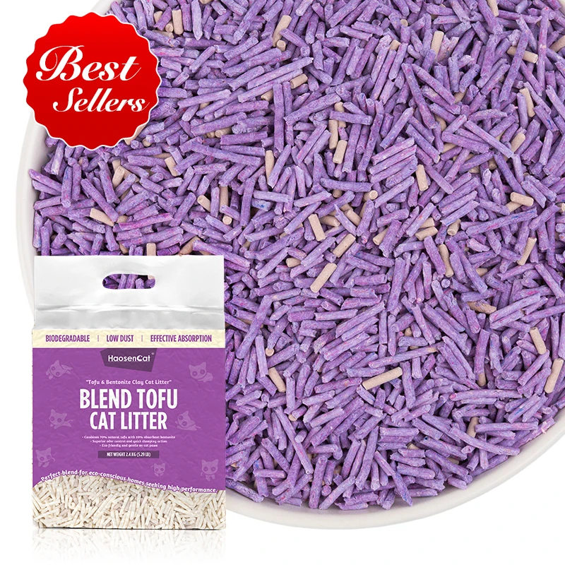Good Quality Bulk Discounts Dust Free Highly Absorbent Strong Odor Control Blend Mixed Tofu Cat Litter