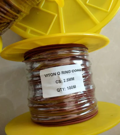 Factory Prices EPDM NBR FKM Extruded Rubber O Ring Cord 1.5mm to 10mm