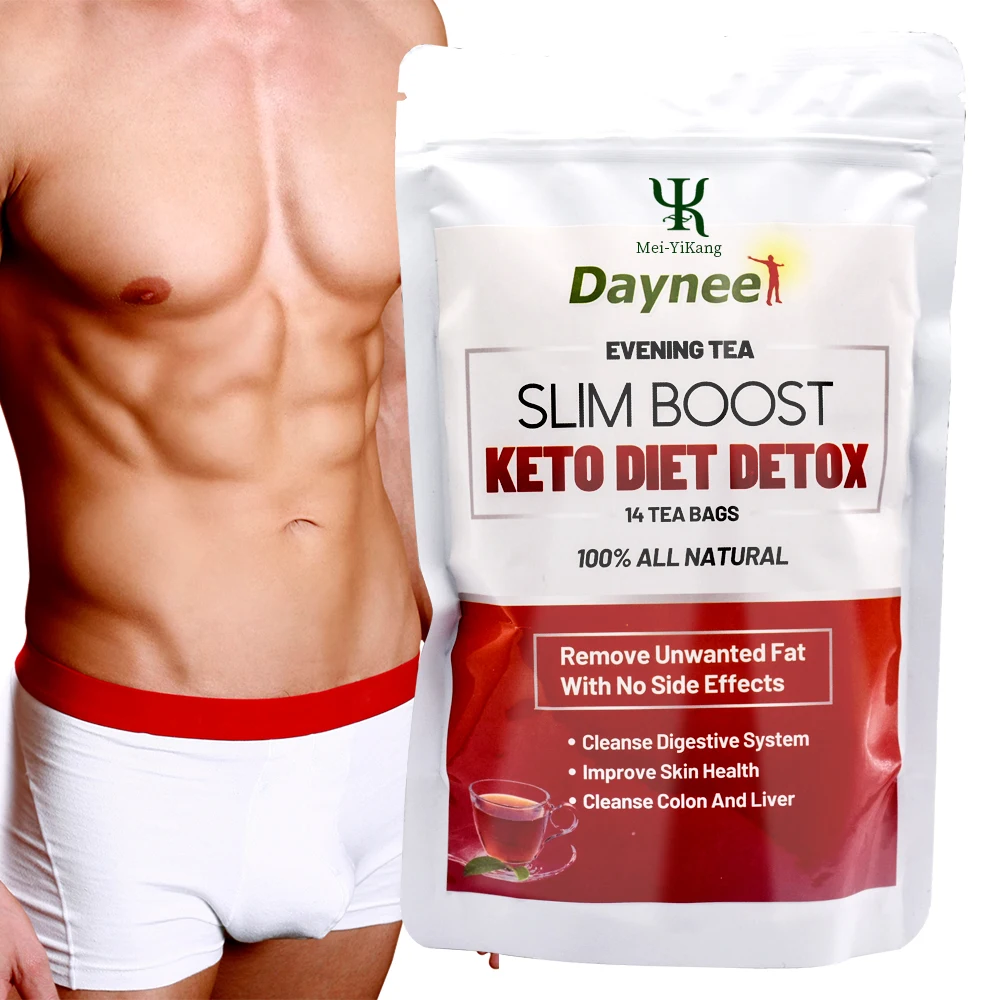 Factory price OEM/ODM Evening Tea Slim Boost Keto Detox 14 Tea Bags burn fat traditional Weight Loss slimming diet herbal tea