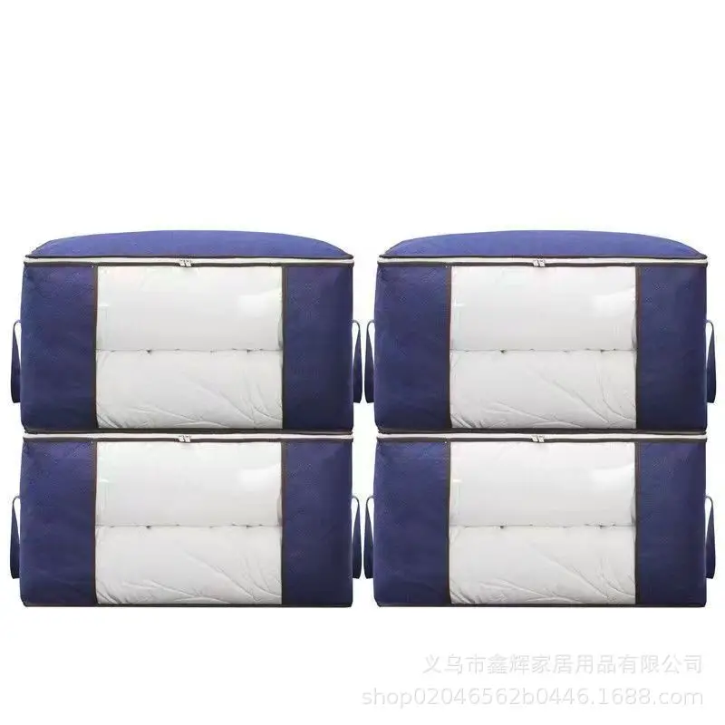 Closet Organizers Large Capacity Quilts Clothes Blankets Organizer Bags Stackable Storage household organization