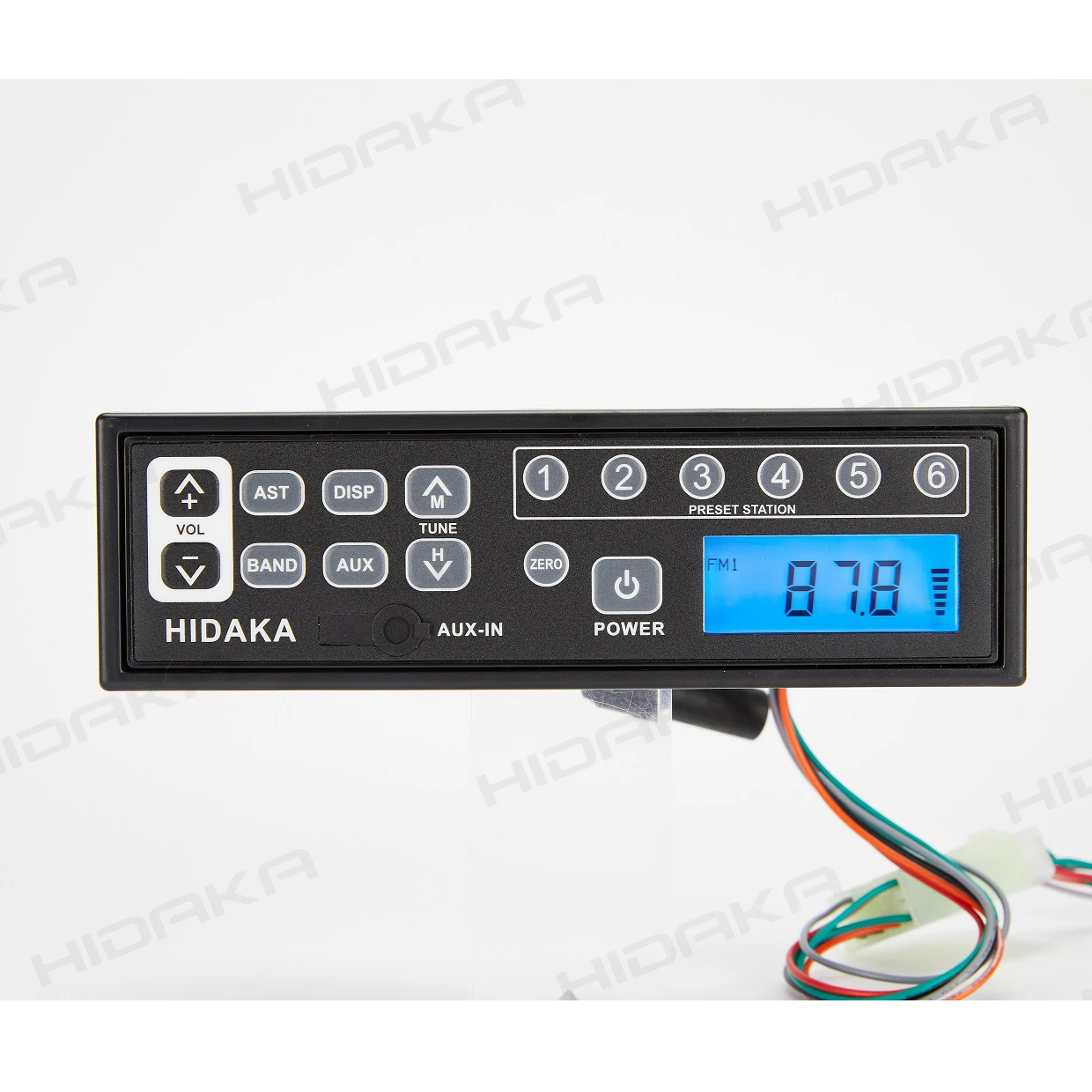 HIDAKA M99 AM FM MP3 All Band 1 Din Radio Car for Kobelco AUX Excavator Radio