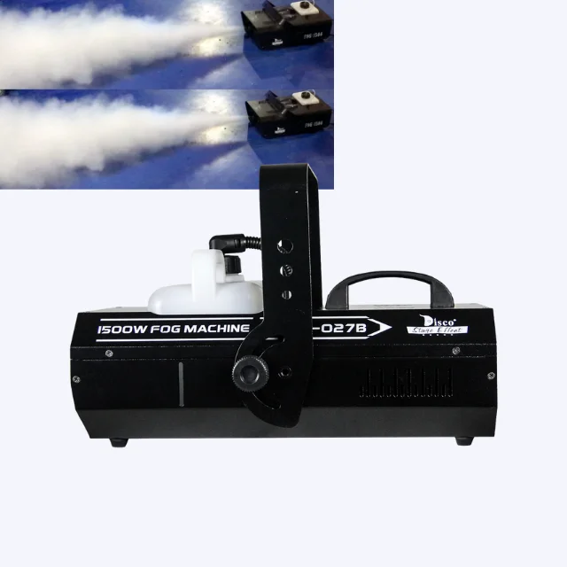 Latest 1500 dmx stage fog machine on sale disco stage effect equipment