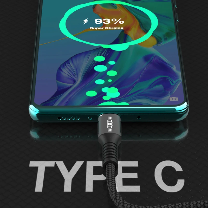 SuperCharge USB C Cable 5A For HuaWei Mate 20 Original P20 Cables Type A to Type C USB Data Super Quick Charge Cable