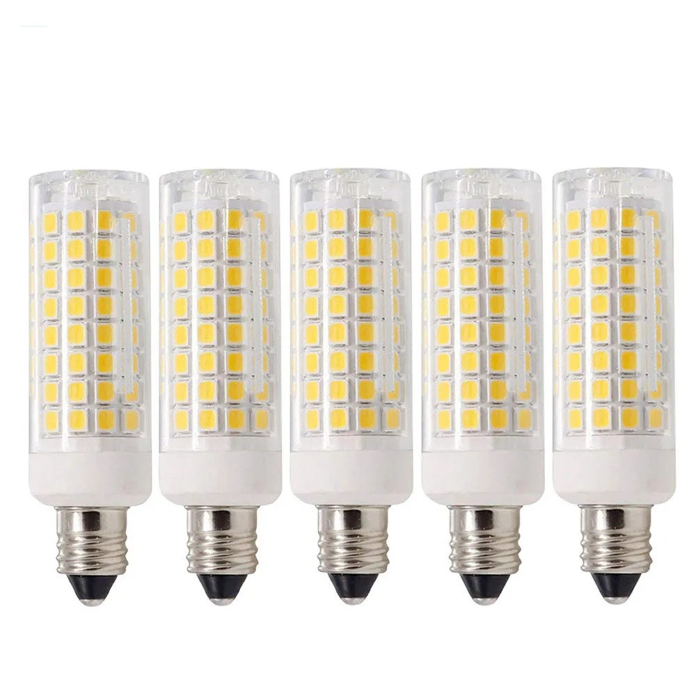 Lot 5pcs Dimming LED Lamp G9 G4 G8 GY6.35 E14 E17 7W 9W 12W Ceramic SMD2835 AC110V/220V Halogen Light 3000K Color ROHS Certified