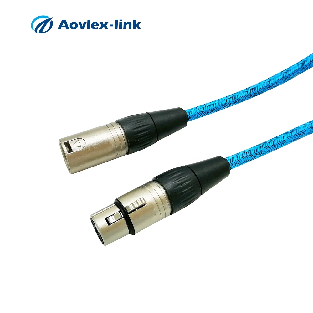 
XLR cable 3Pin male to female professional OFC low noise balanced Audio Microphone cables de audio  (62096541768)